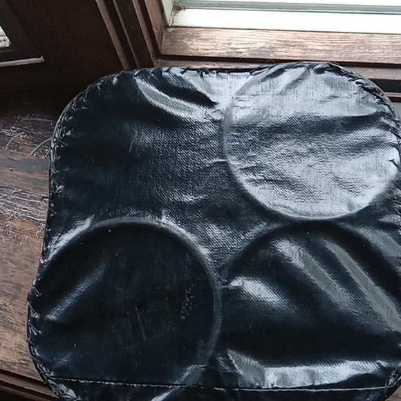 Vintage childrens folk art boho nursery rhyme hassock hand painted - Picture 7 of 13